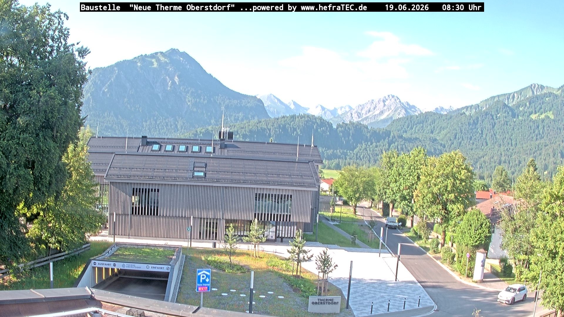 Archiv Foto Webcam Touristinformation Oberstdorf Haus