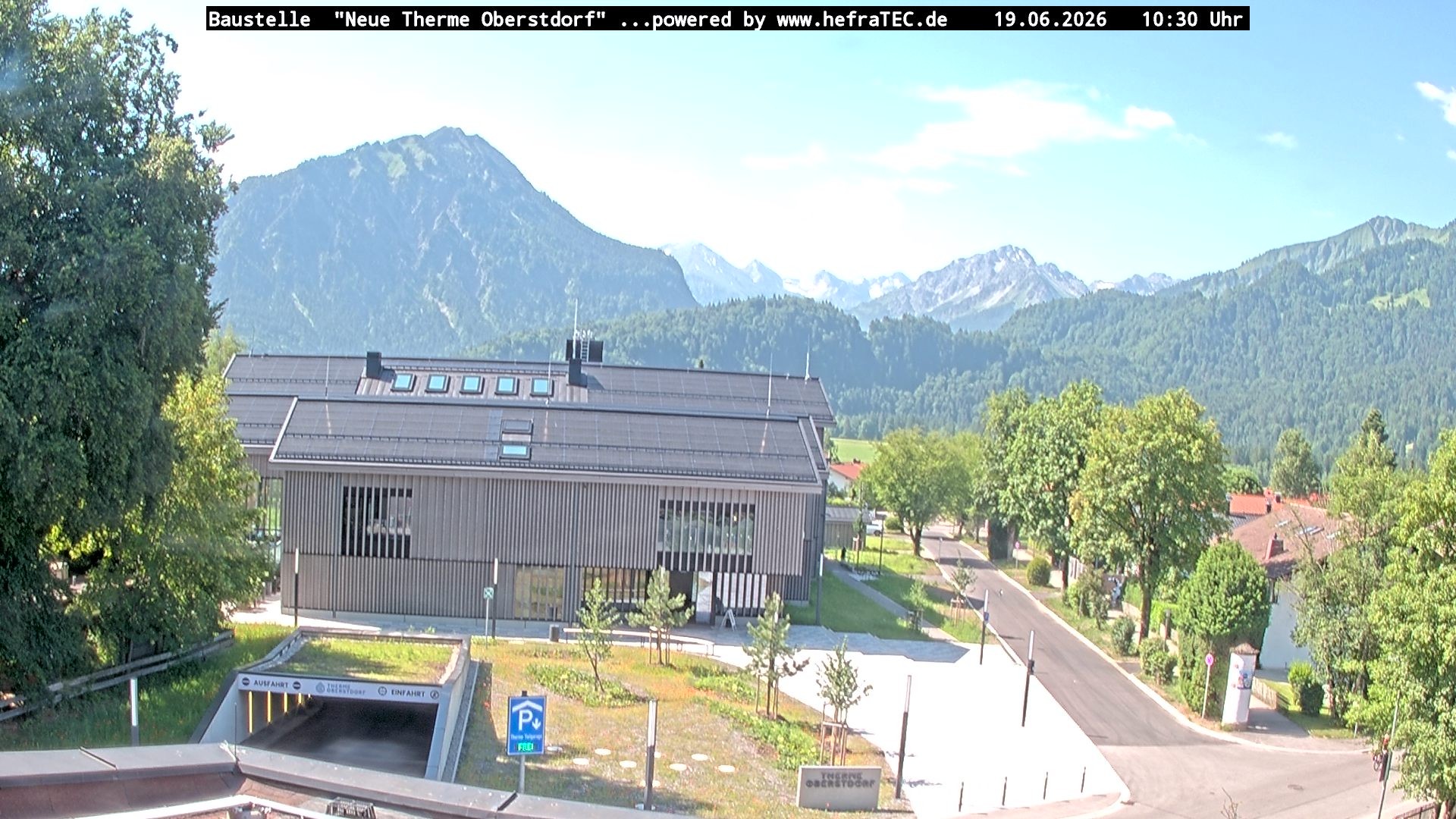 Archiv Foto Webcam Touristinformation Oberstdorf Haus