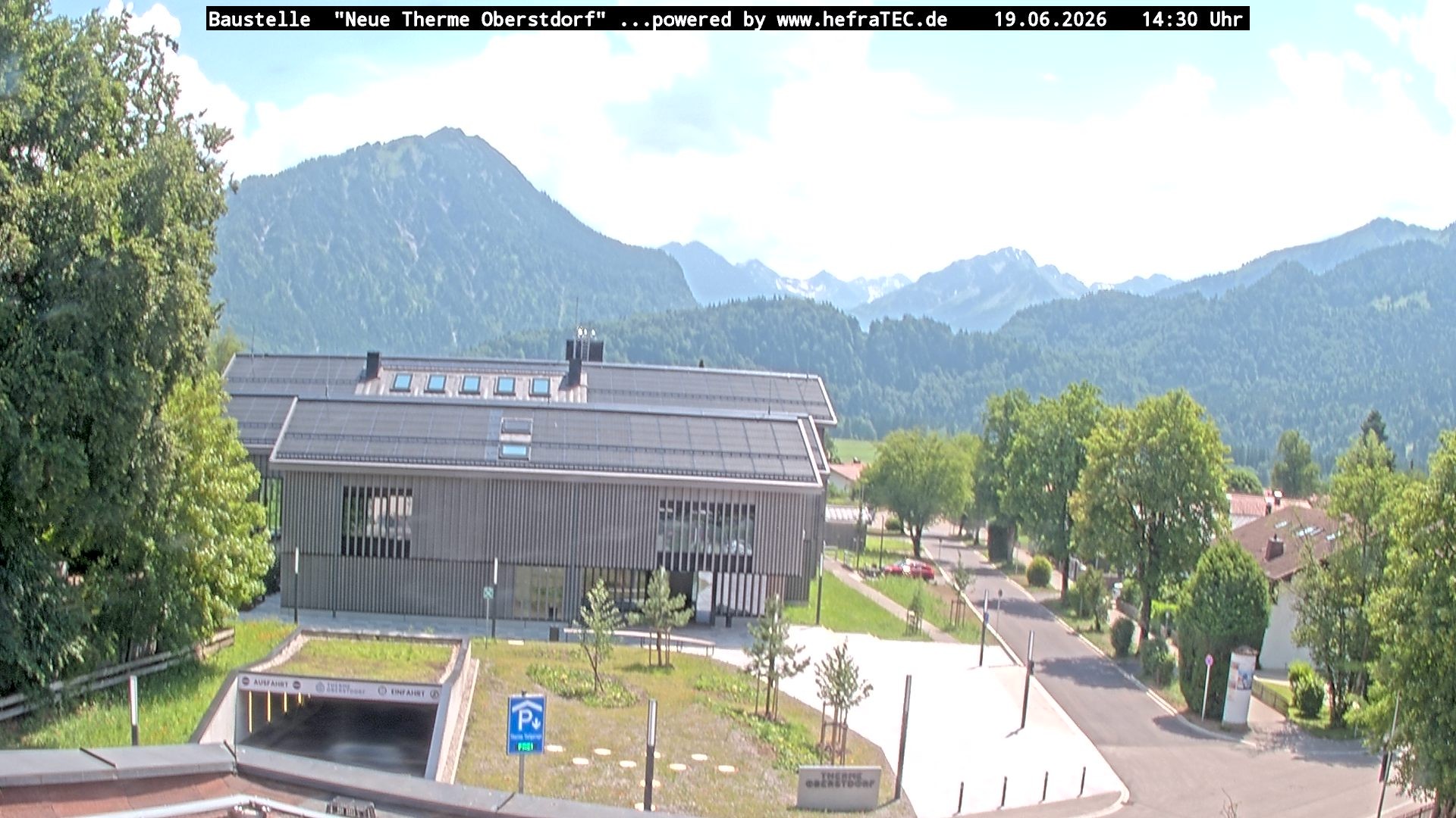 Archiv Foto Webcam Touristinformation Oberstdorf Haus
