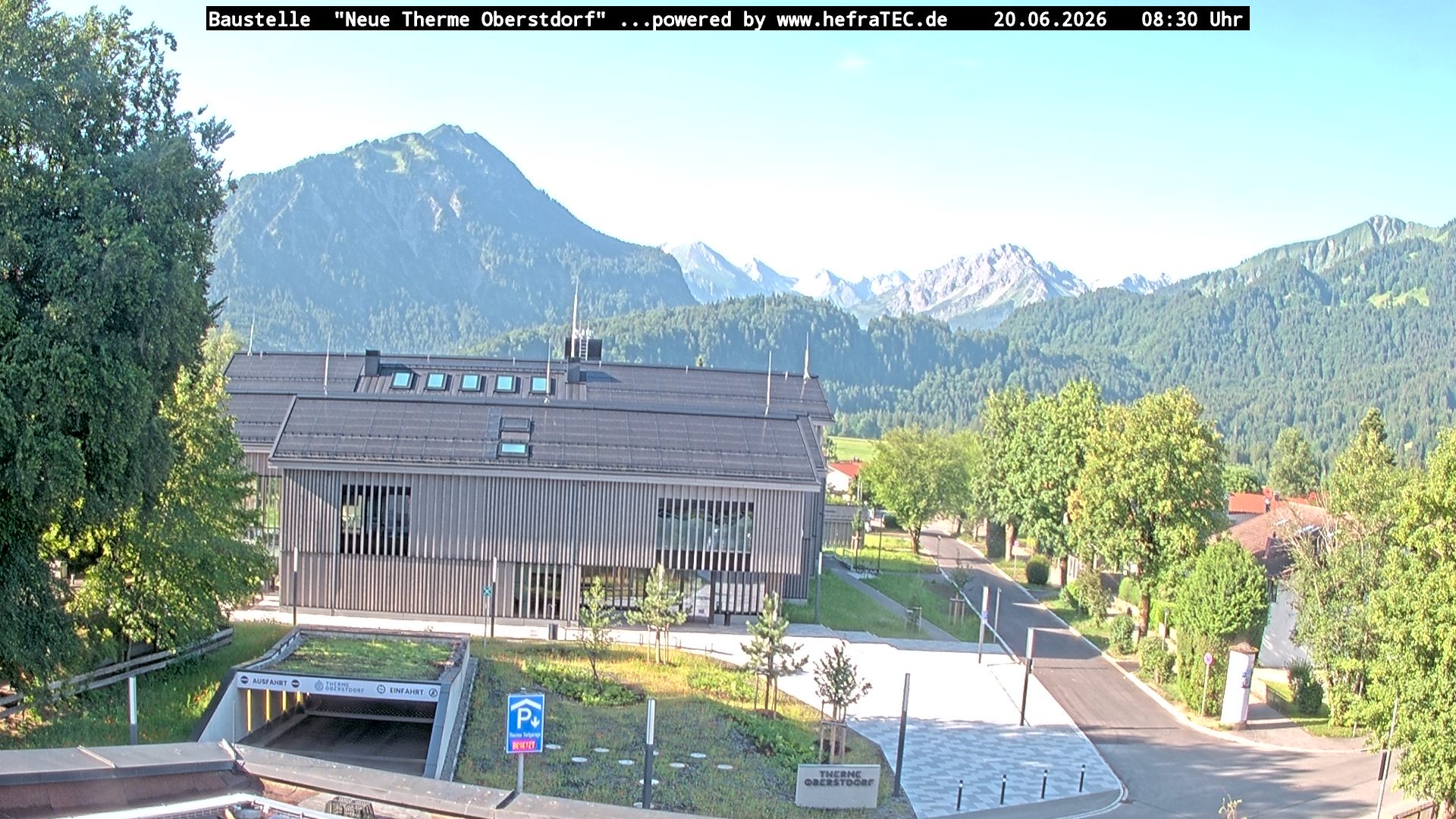 Archiv Foto Webcam Touristinformation Oberstdorf Haus