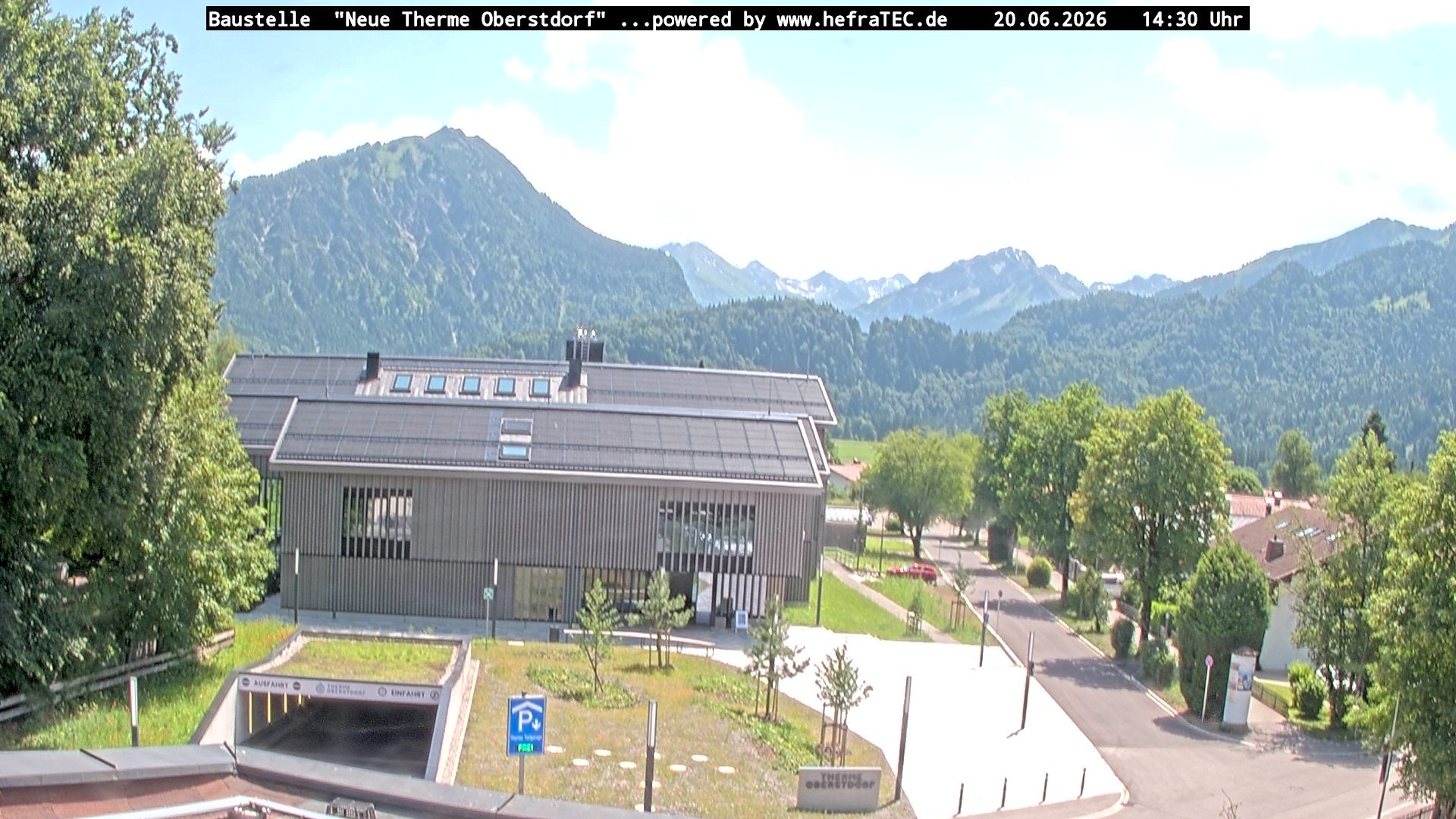 Archiv Foto Webcam Touristinformation Oberstdorf Haus