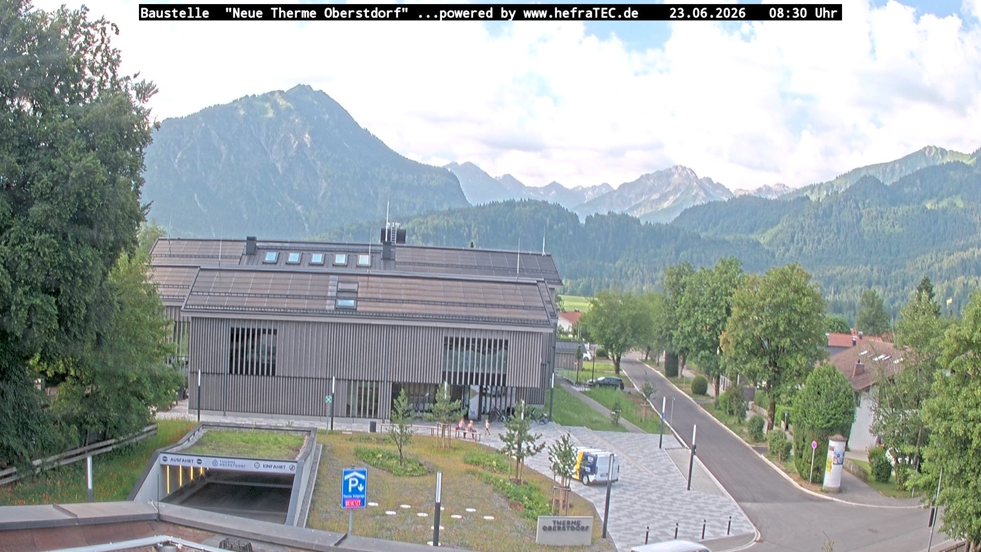Archiv Foto Webcam Touristinformation Oberstdorf Haus