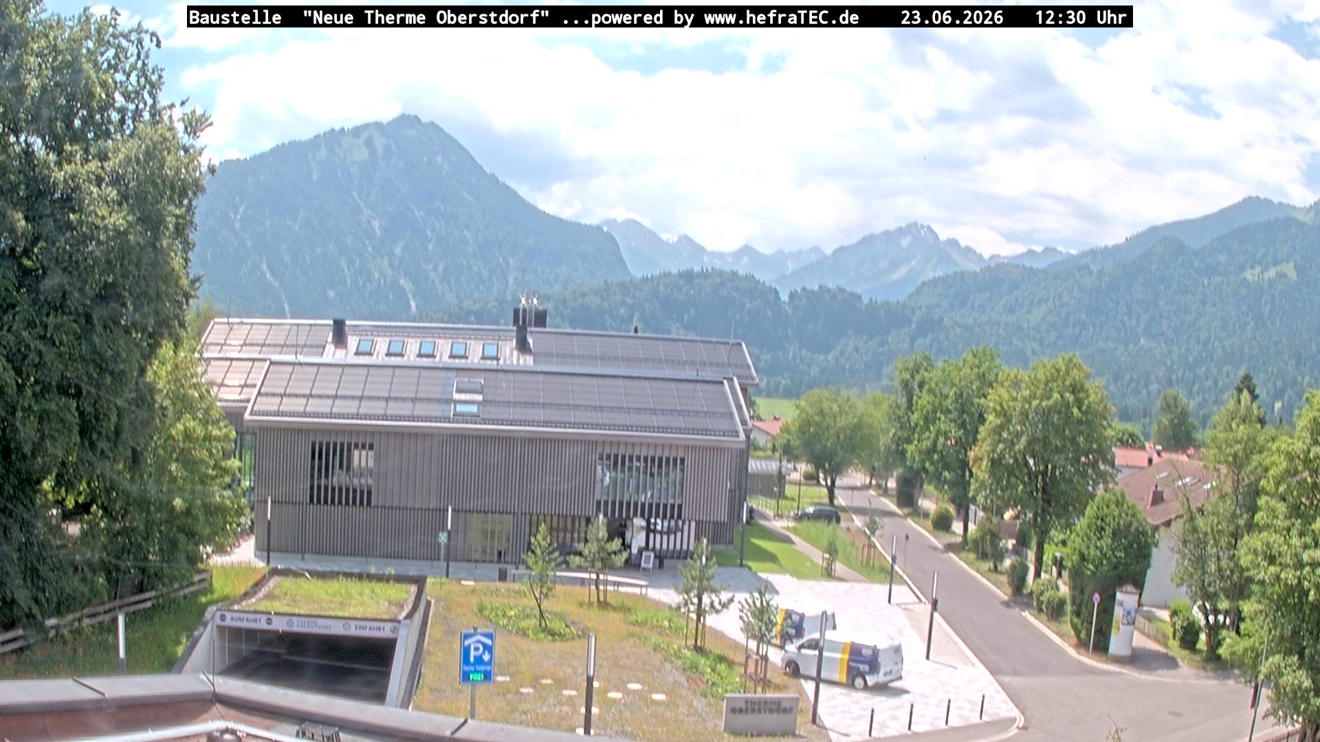 Archiv Foto Webcam Touristinformation Oberstdorf Haus