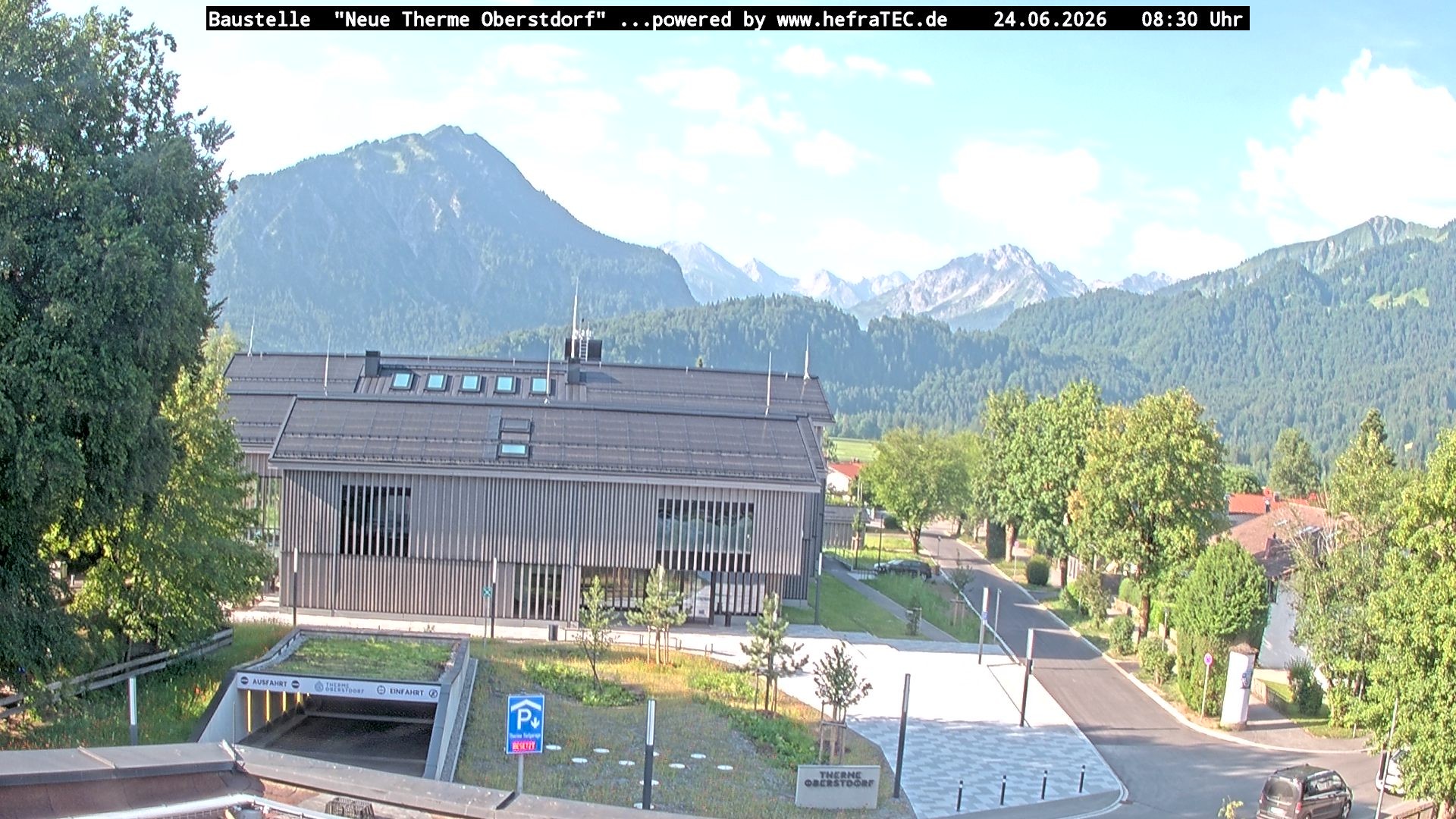 Archiv Foto Webcam Touristinformation Oberstdorf Haus