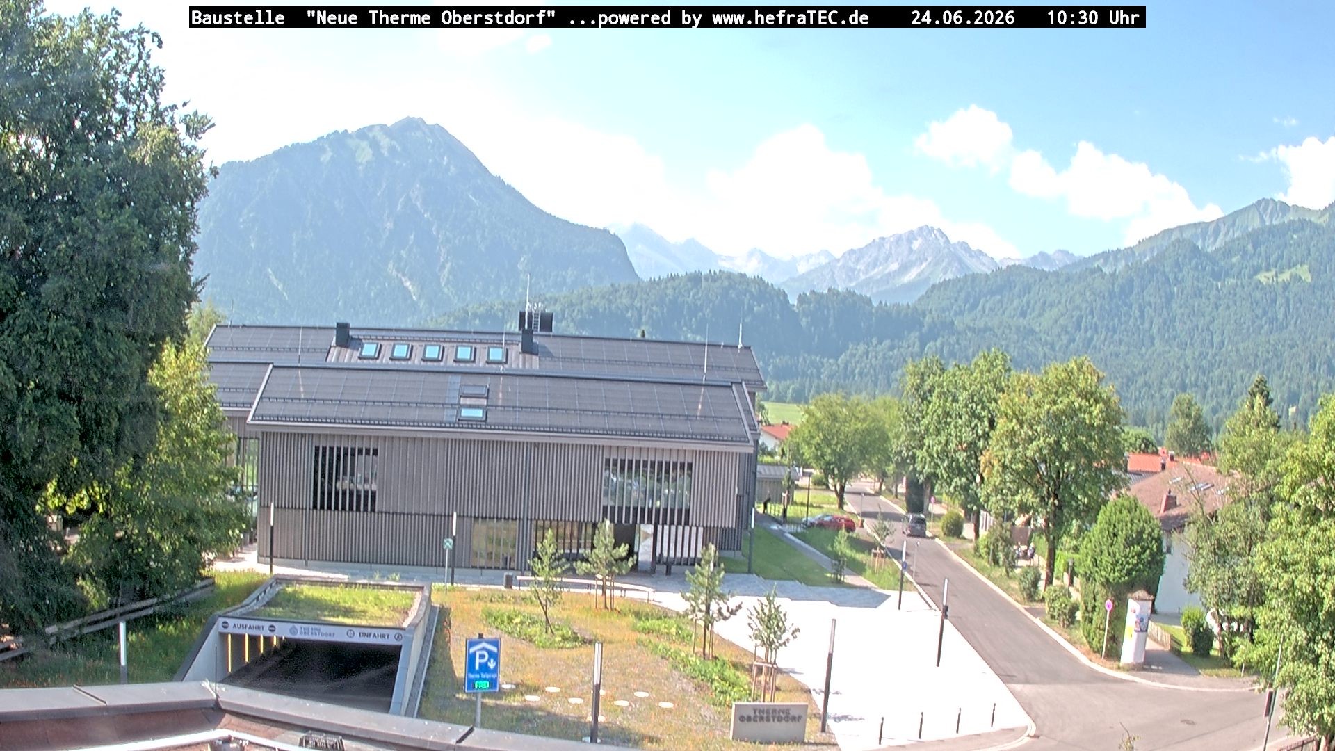 Archiv Foto Webcam Touristinformation Oberstdorf Haus