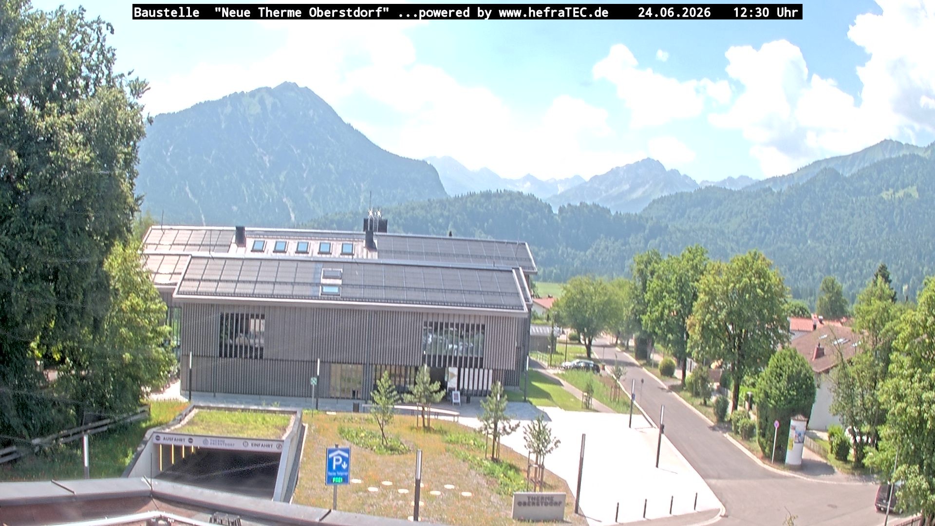 Archiv Foto Webcam Touristinformation Oberstdorf Haus