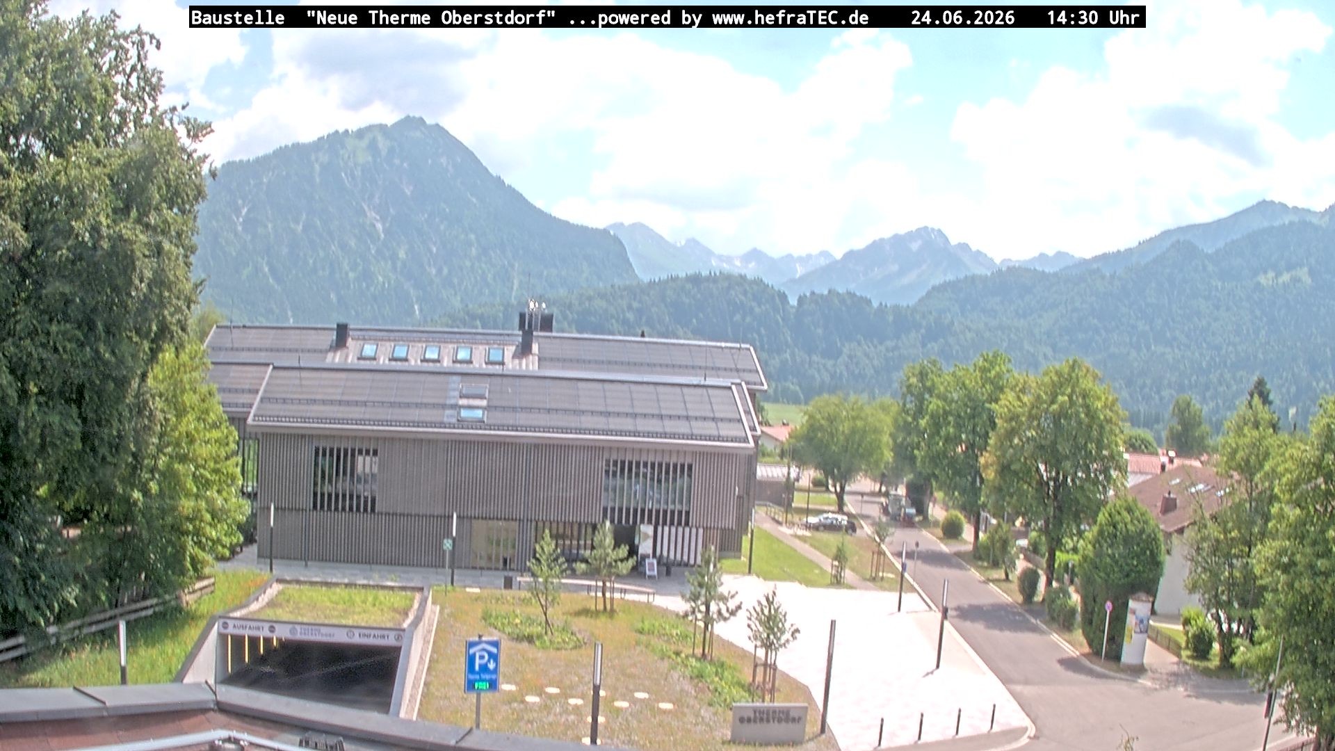 Archiv Foto Webcam Touristinformation Oberstdorf Haus