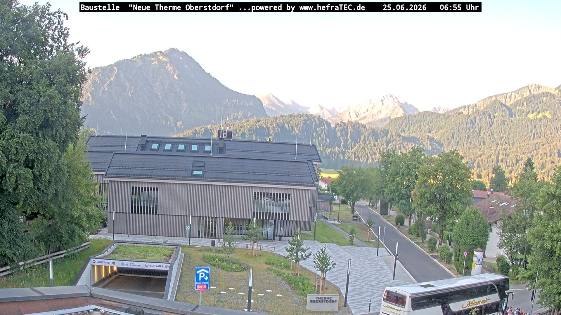 Archiv Foto Webcam Touristinformation Oberstdorf Haus