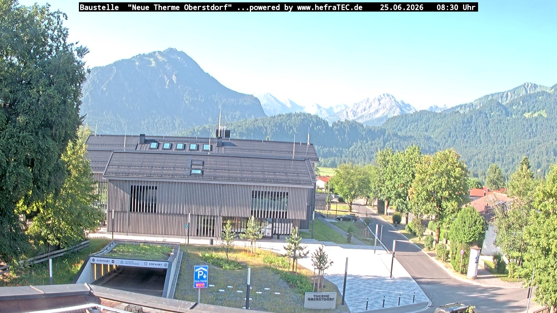 Archiv Foto Webcam Touristinformation Oberstdorf Haus