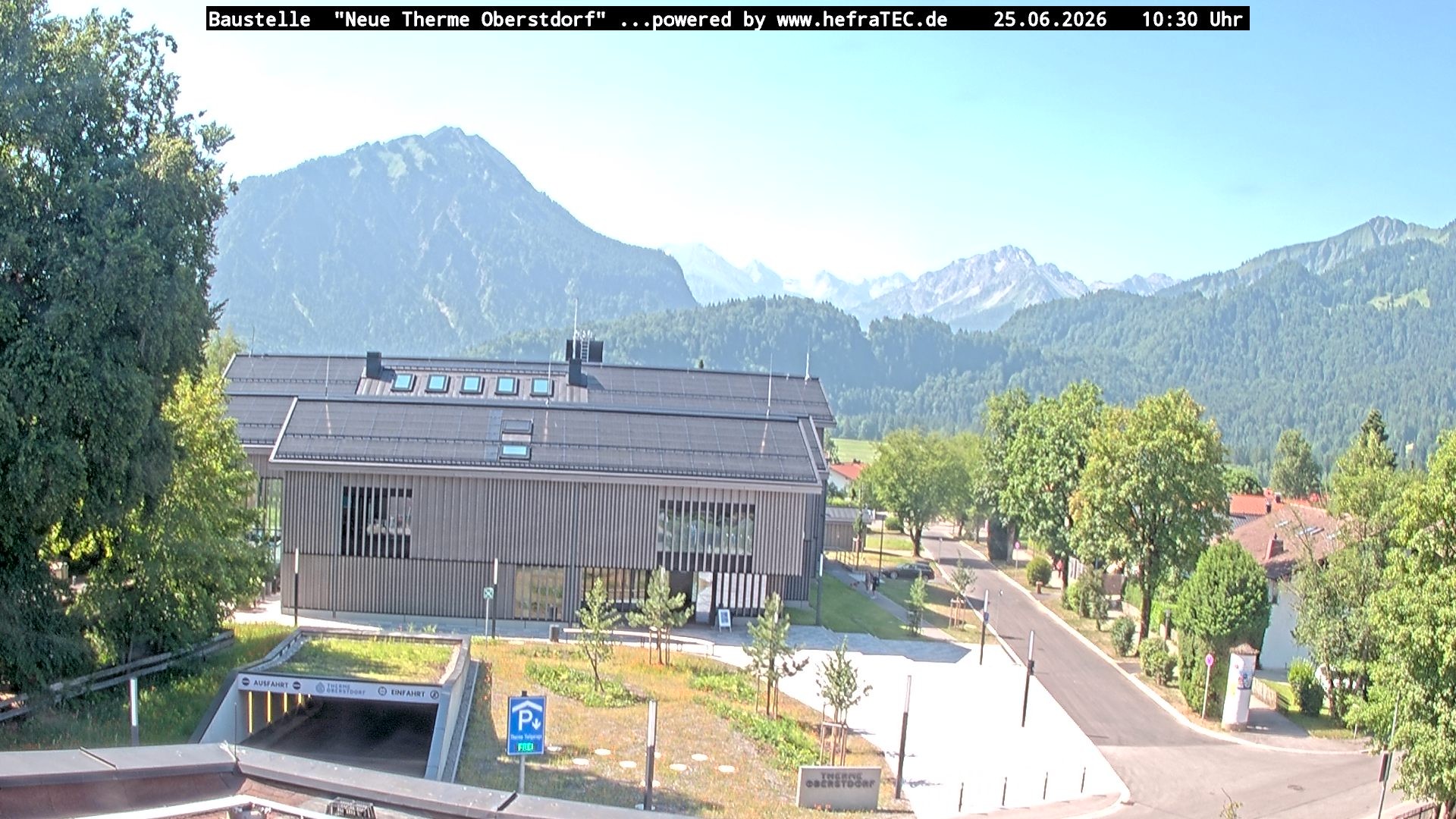 Archiv Foto Webcam Touristinformation Oberstdorf Haus