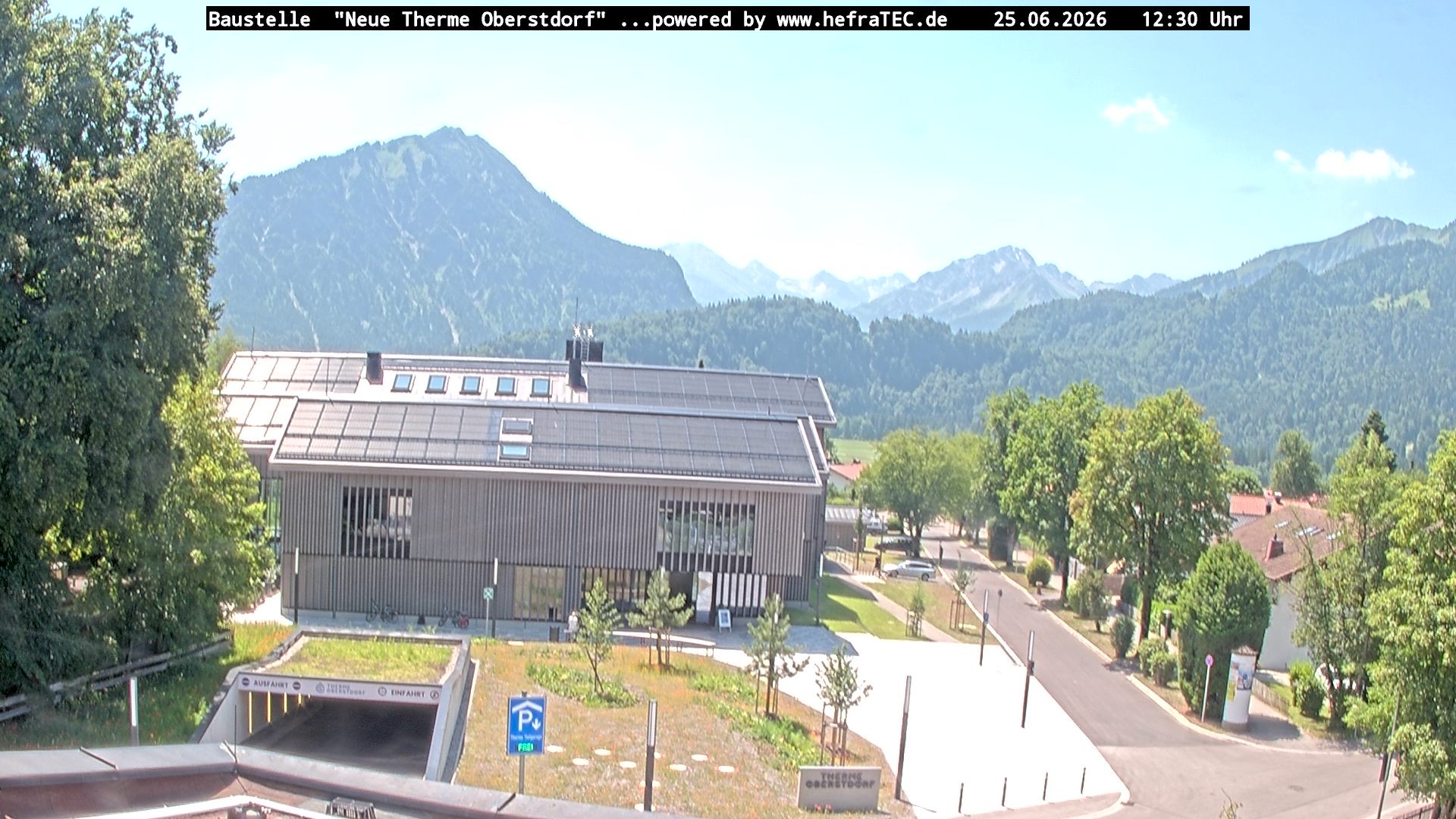 Archiv Foto Webcam Touristinformation Oberstdorf Haus