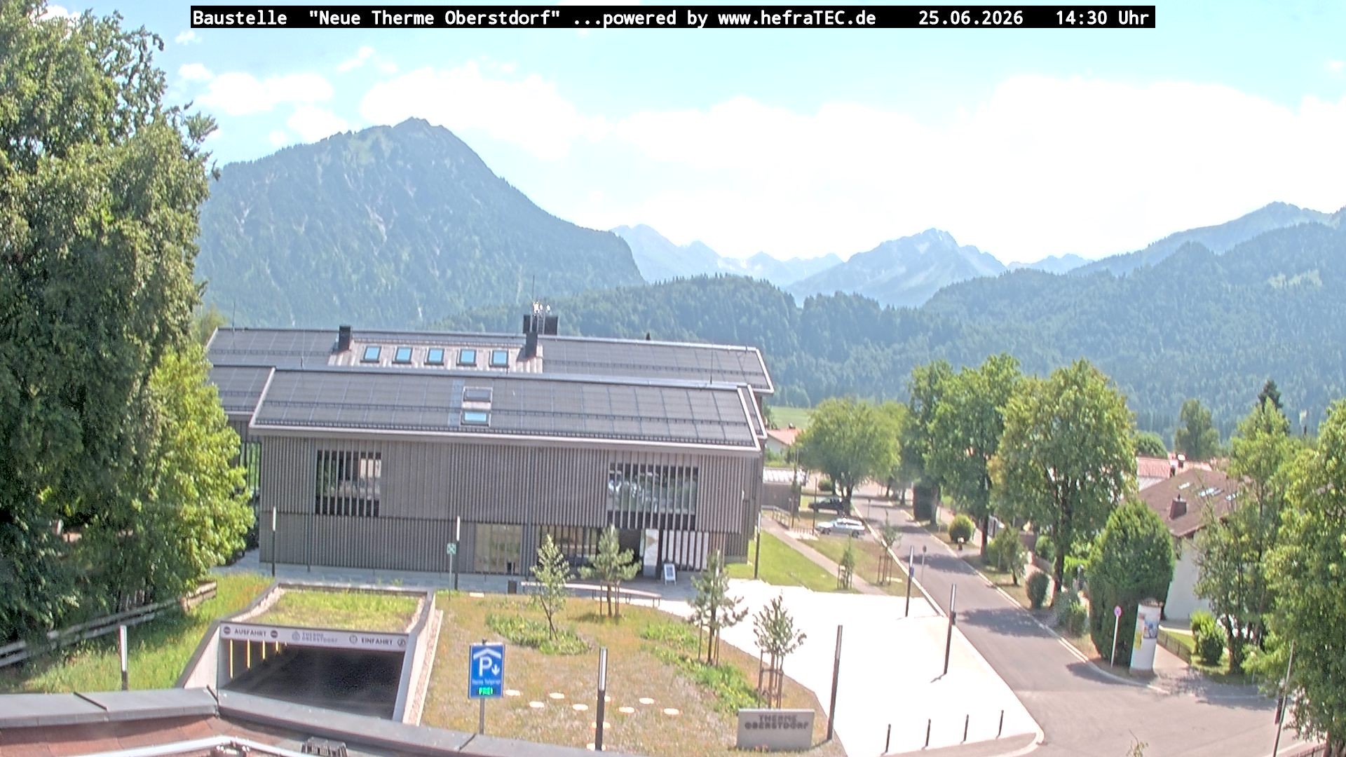 Archiv Foto Webcam Touristinformation Oberstdorf Haus