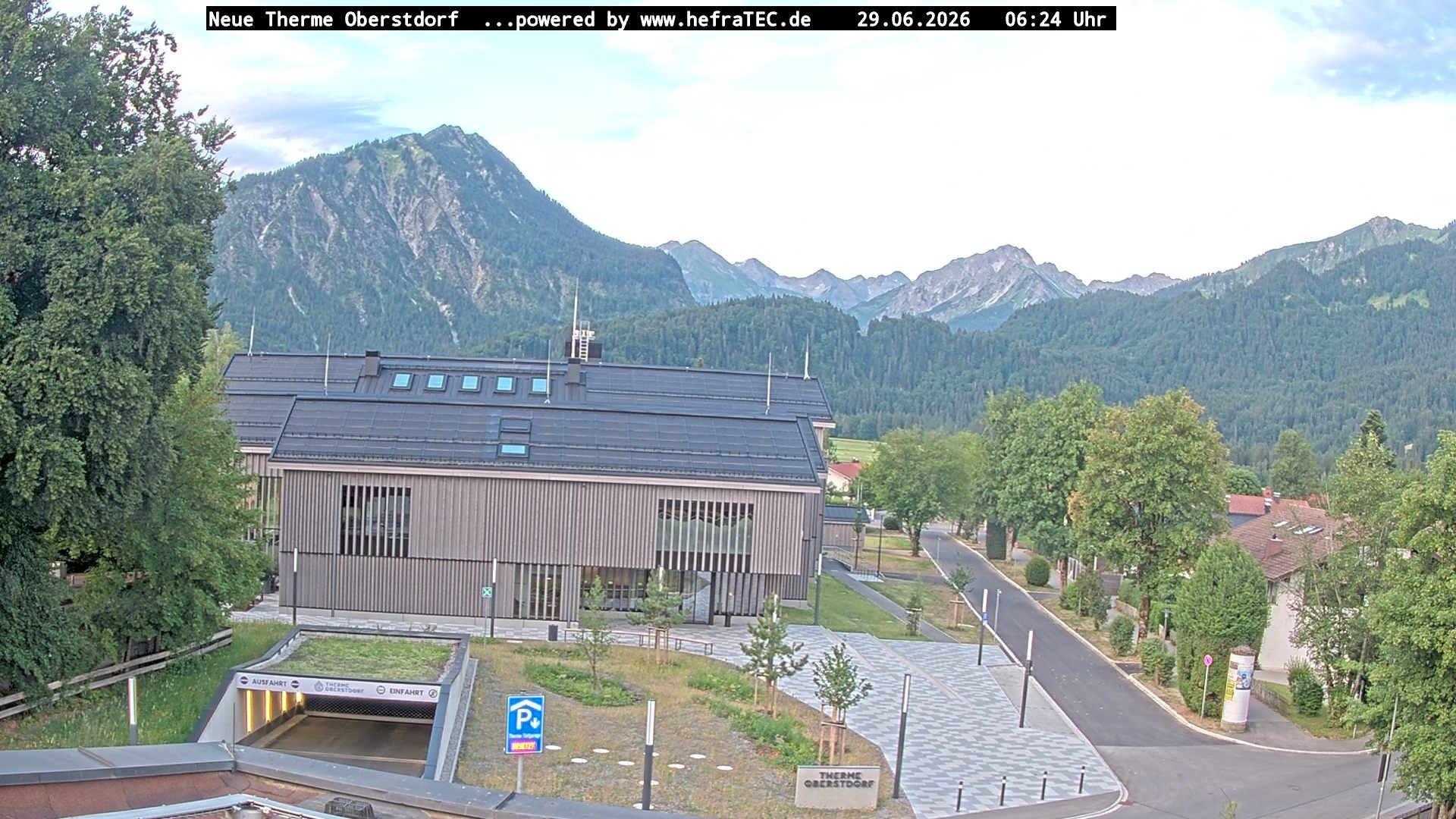 Archiv Foto Webcam Touristinformation Oberstdorf Haus
