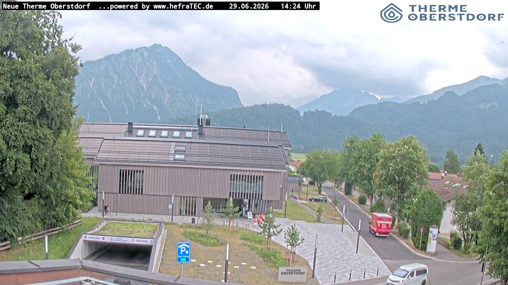 Archiv Foto Webcam Touristinformation Oberstdorf Haus