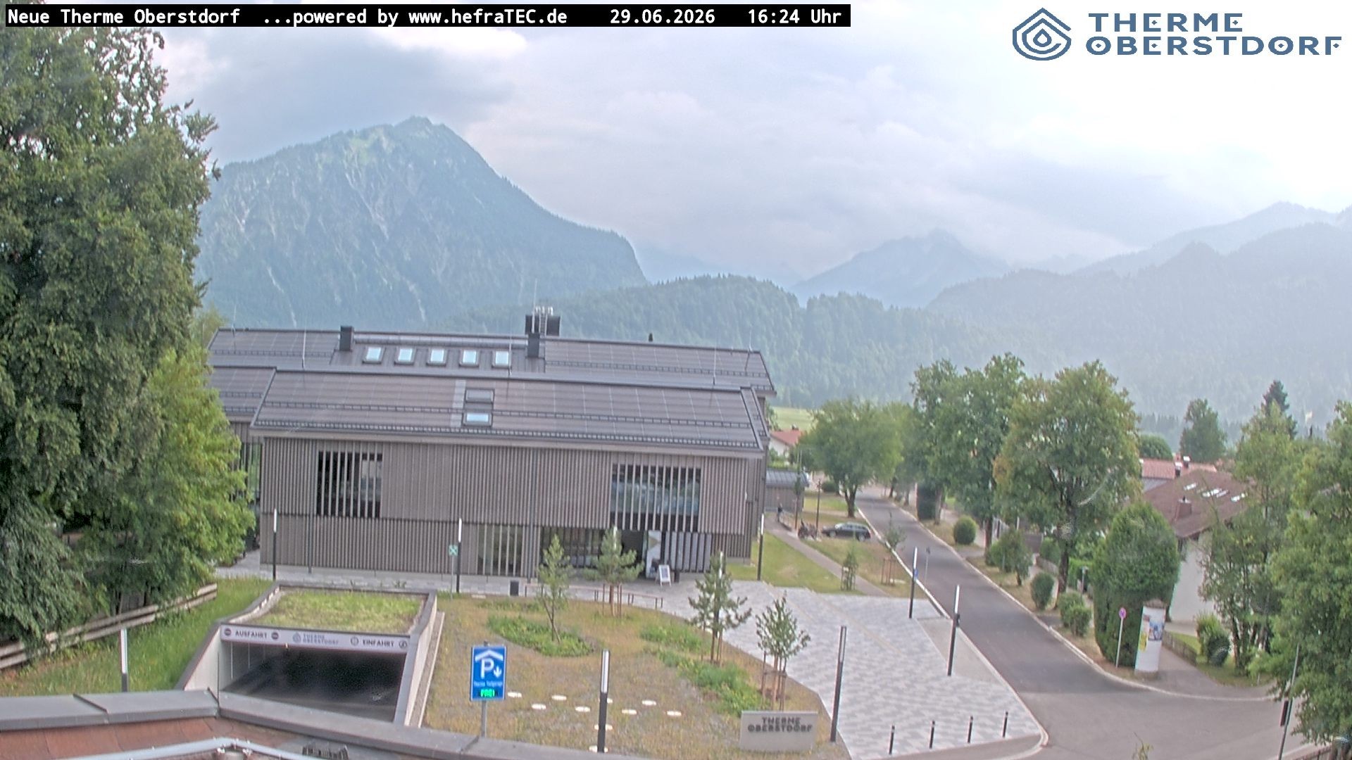 Archiv Foto Webcam Touristinformation Oberstdorf Haus