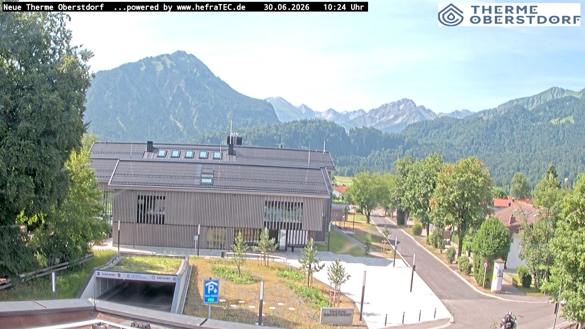 Archiv Foto Webcam Touristinformation Oberstdorf Haus
