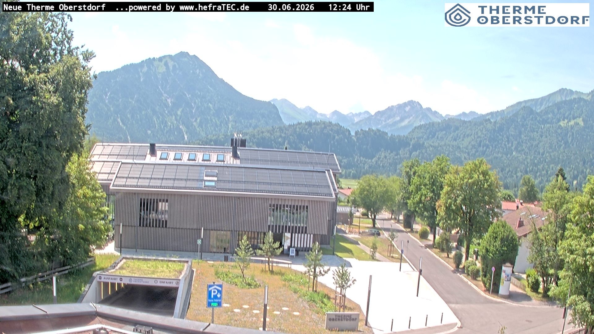 Archiv Foto Webcam Touristinformation Oberstdorf Haus