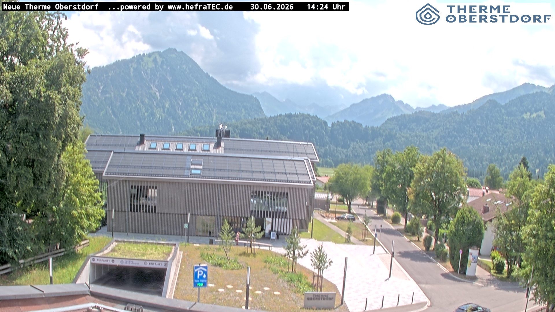 Archiv Foto Webcam Touristinformation Oberstdorf Haus