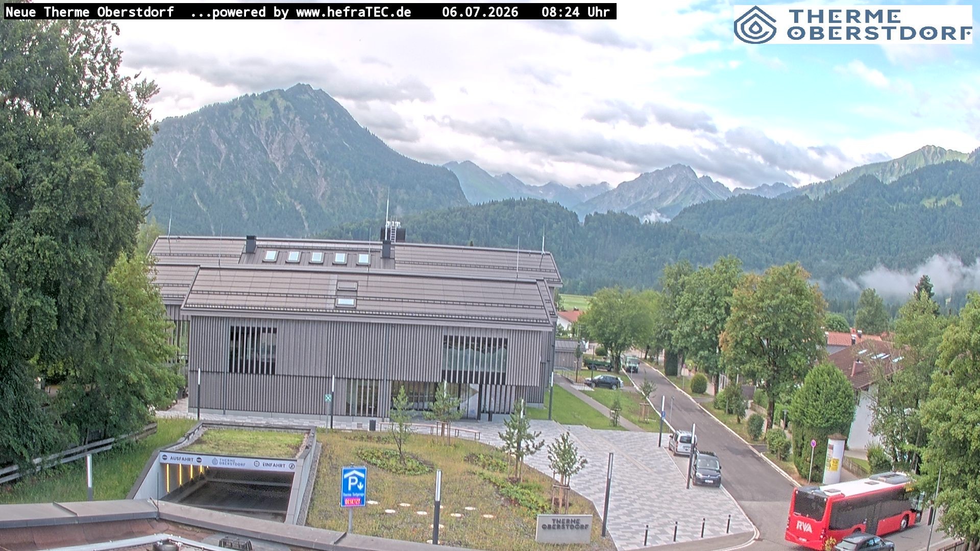 Archiv Foto Webcam Touristinformation Oberstdorf Haus