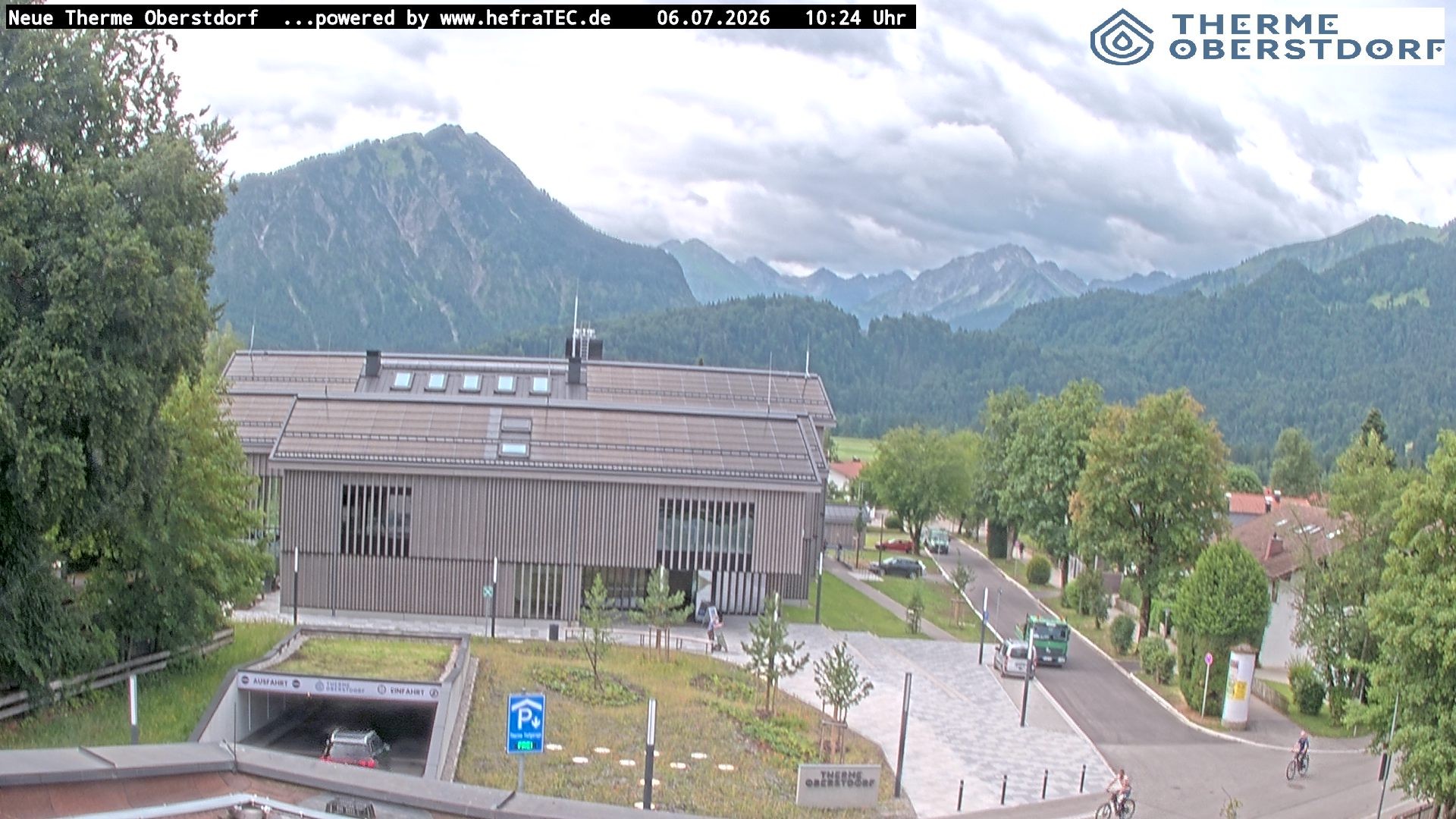 Archiv Foto Webcam Touristinformation Oberstdorf Haus