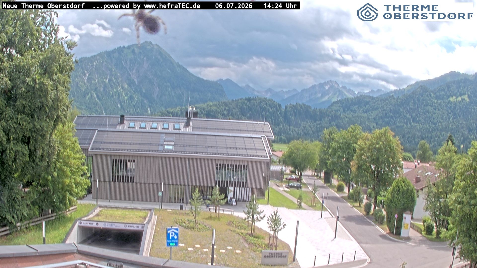 Archiv Foto Webcam Touristinformation Oberstdorf Haus