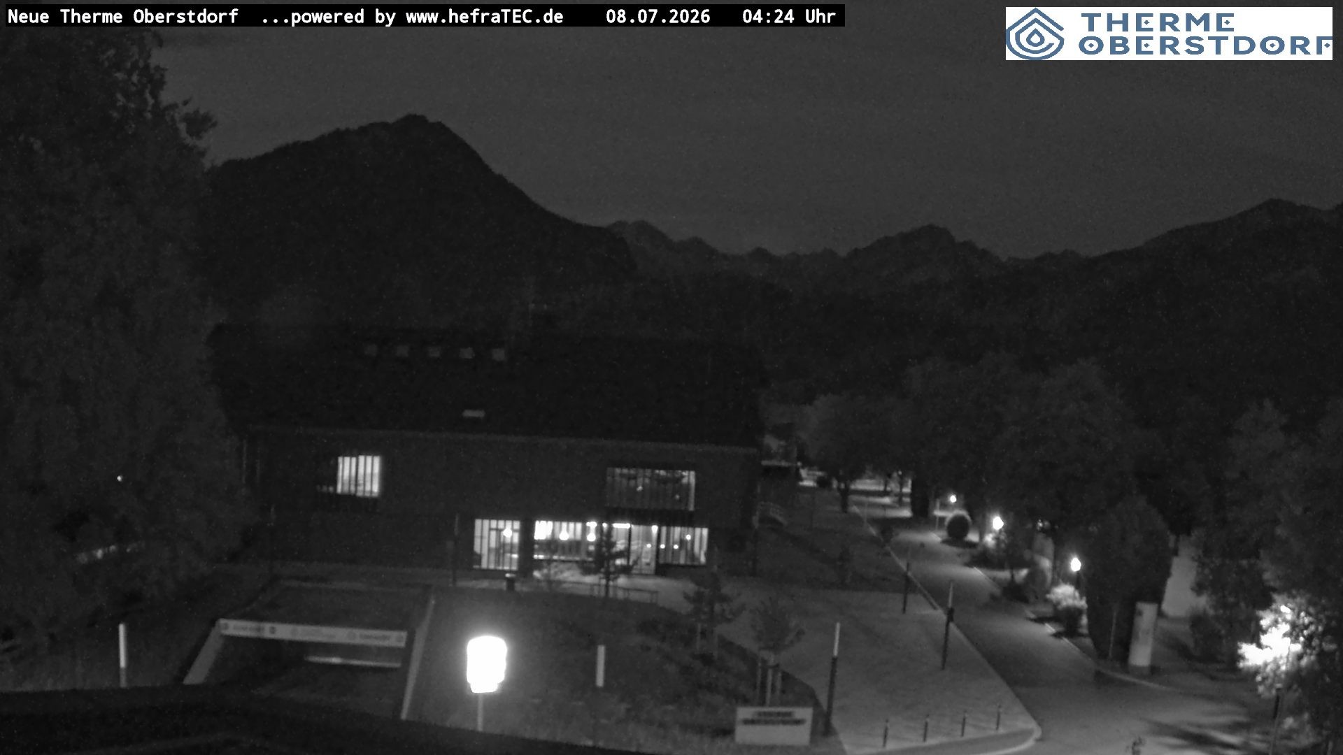 Archived image Webcam Tourist Information Oberstdorf Haus