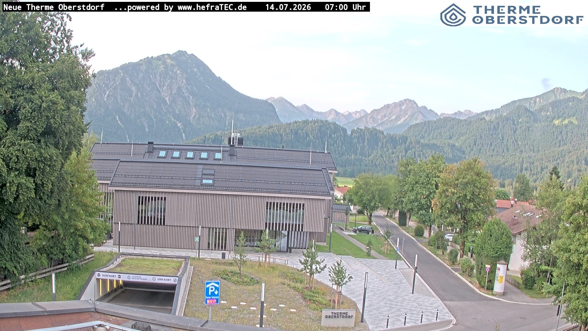 Archiv Foto Webcam Touristinformation Oberstdorf Haus