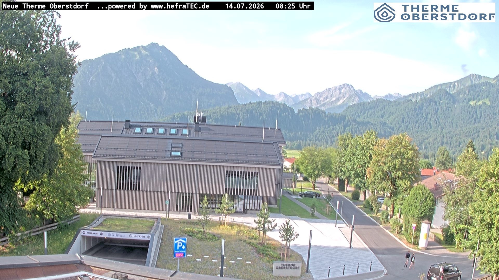 Archiv Foto Webcam Touristinformation Oberstdorf Haus