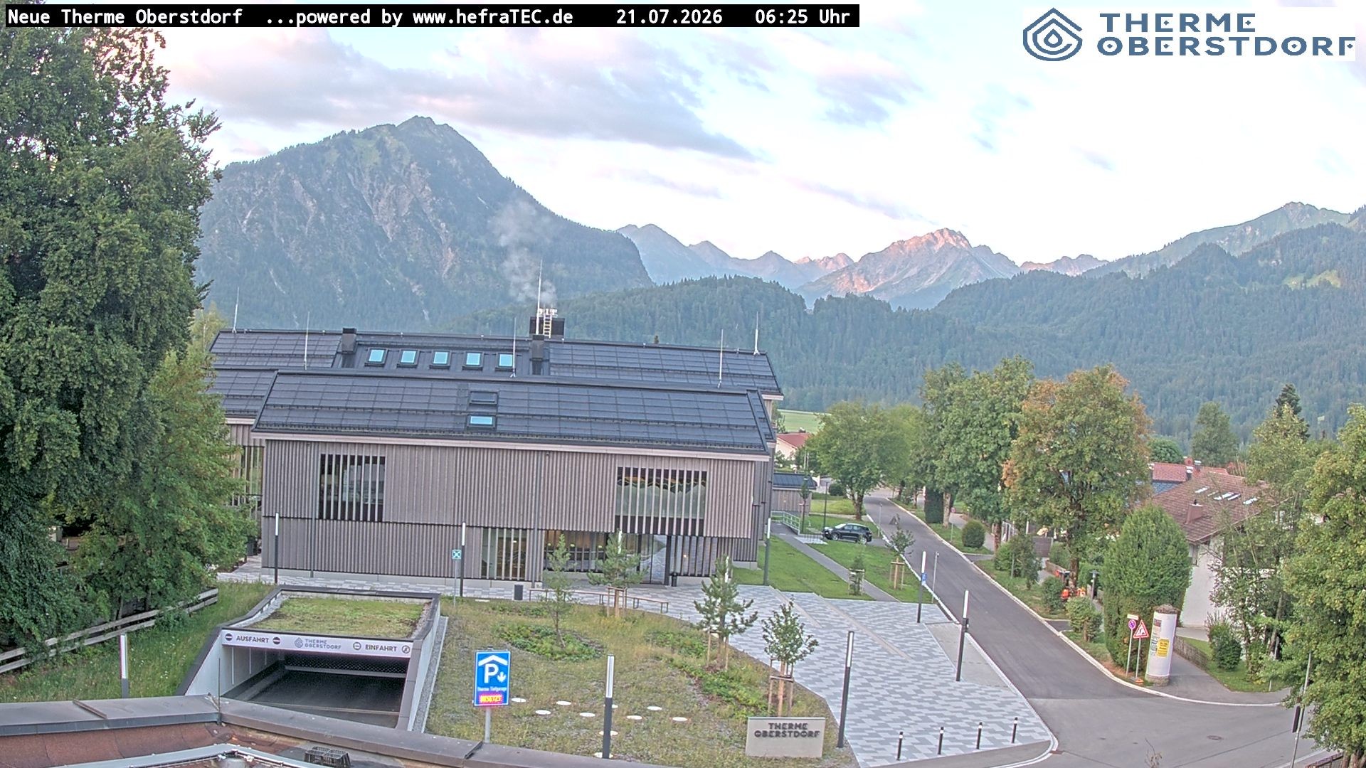 Archiv Foto Webcam Touristinformation Oberstdorf Haus