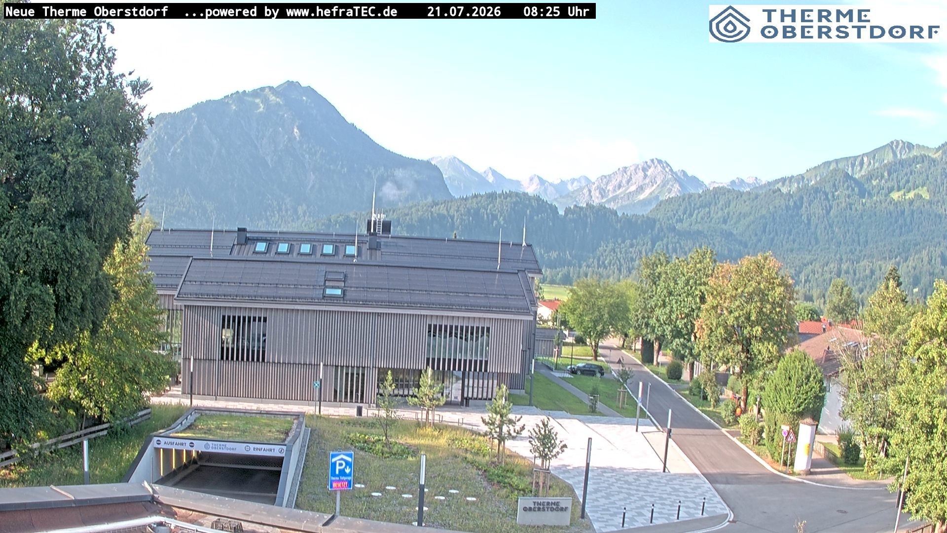 Archiv Foto Webcam Touristinformation Oberstdorf Haus