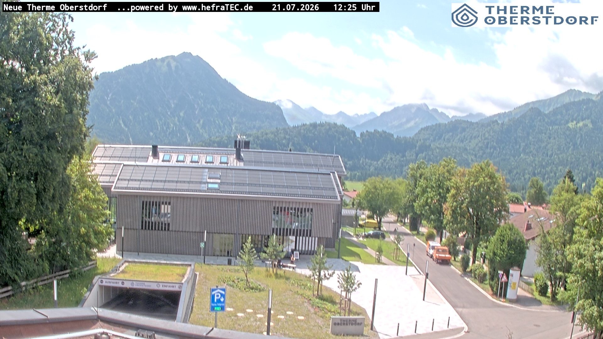 Archiv Foto Webcam Touristinformation Oberstdorf Haus