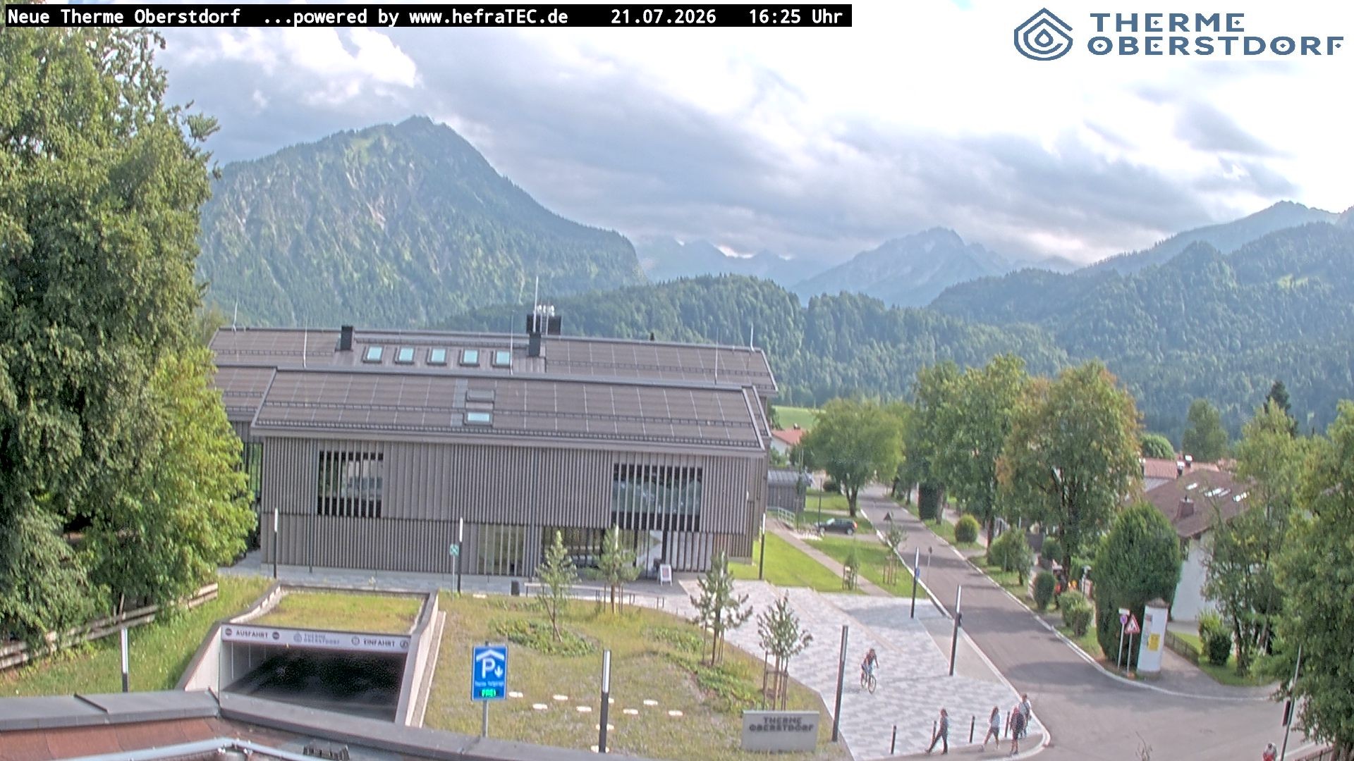 Archiv Foto Webcam Touristinformation Oberstdorf Haus