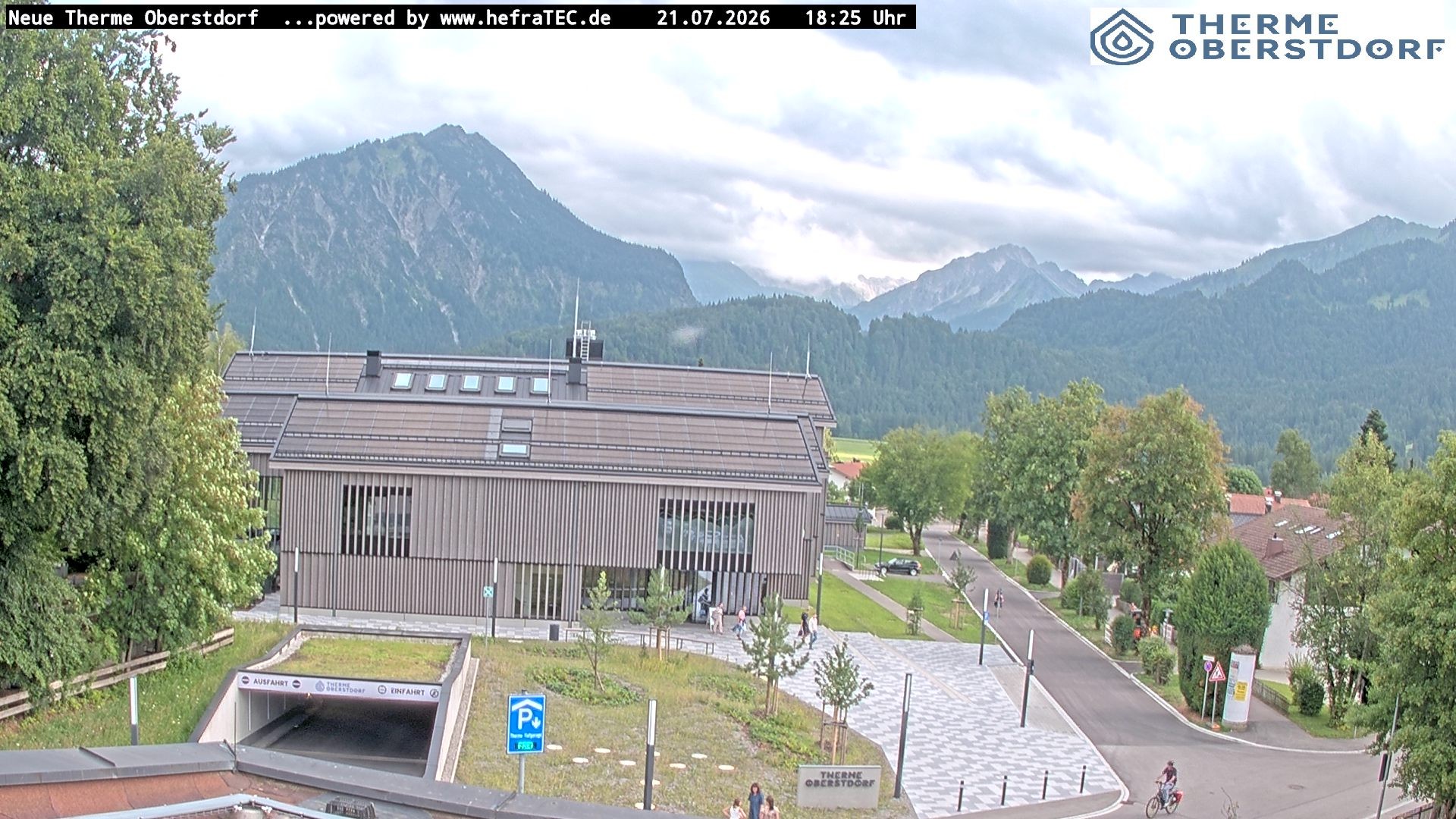 Archiv Foto Webcam Touristinformation Oberstdorf Haus