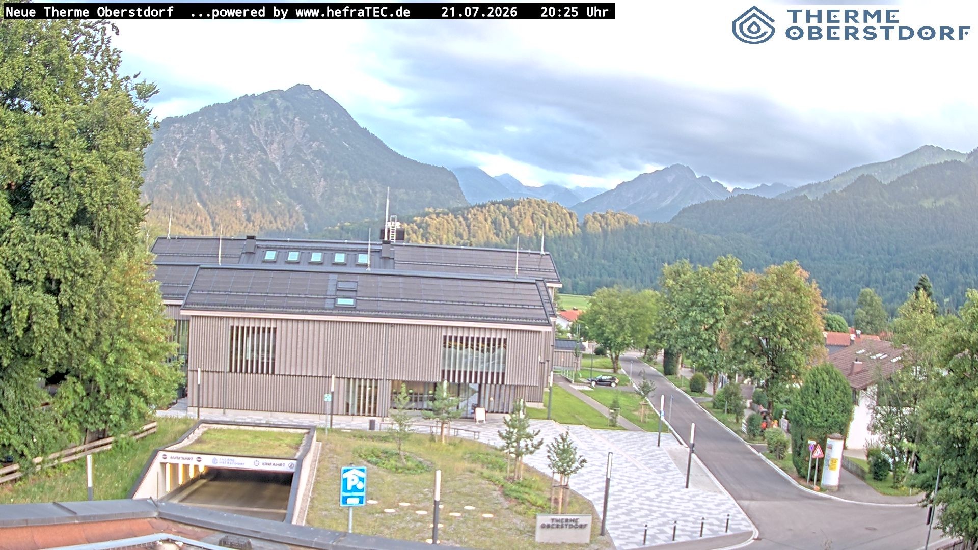 Archiv Foto Webcam Touristinformation Oberstdorf Haus