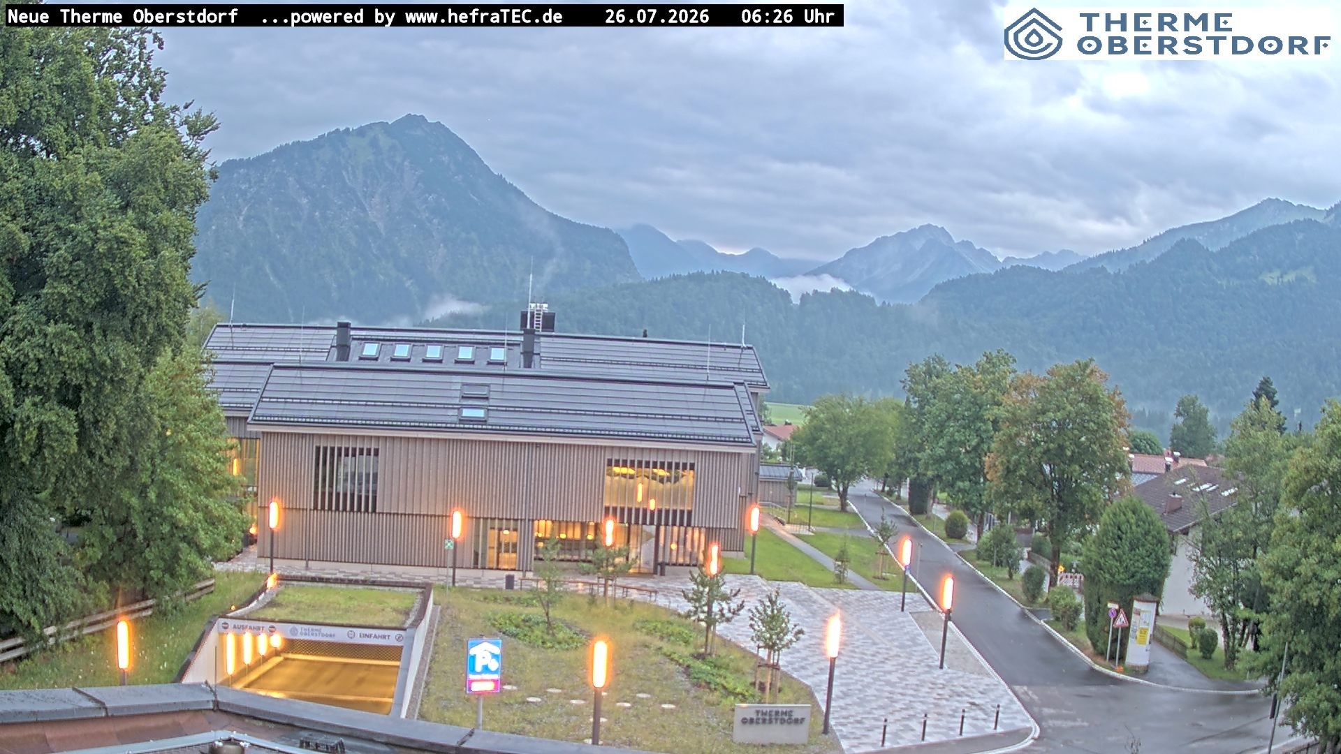 Archiv Foto Webcam Touristinformation Oberstdorf Haus