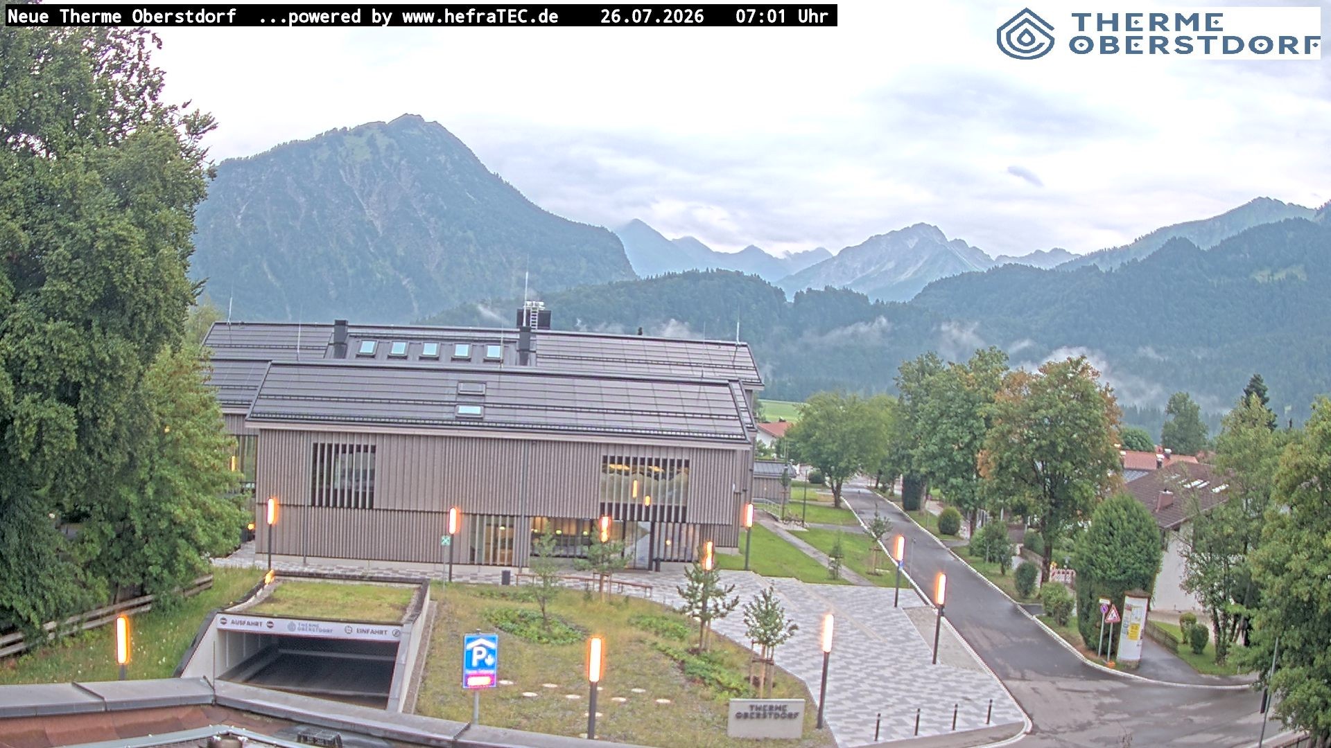 Archiv Foto Webcam Touristinformation Oberstdorf Haus