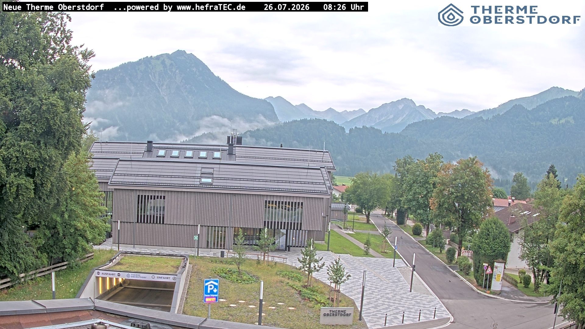 Archiv Foto Webcam Touristinformation Oberstdorf Haus
