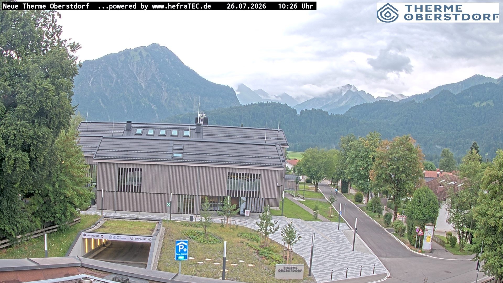 Archiv Foto Webcam Touristinformation Oberstdorf Haus