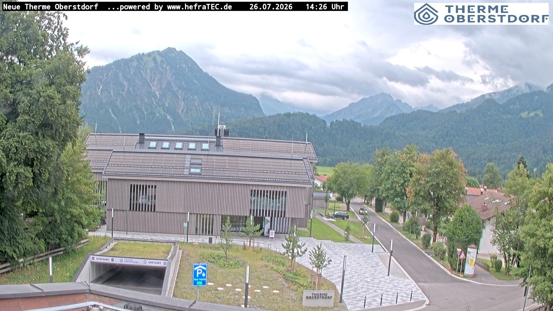 Archiv Foto Webcam Touristinformation Oberstdorf Haus