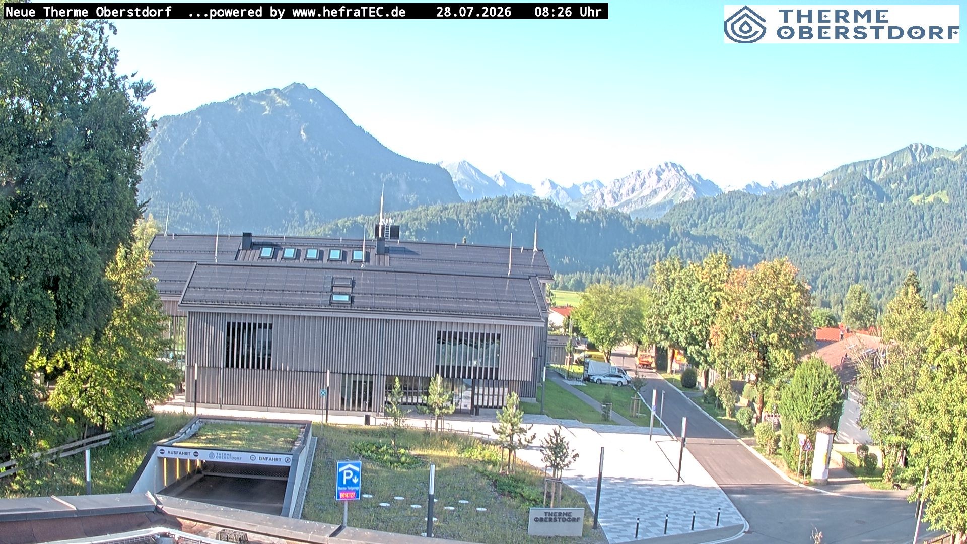 Archiv Foto Webcam Touristinformation Oberstdorf Haus