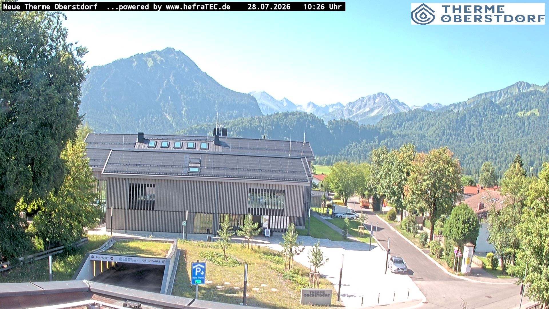 Archiv Foto Webcam Touristinformation Oberstdorf Haus
