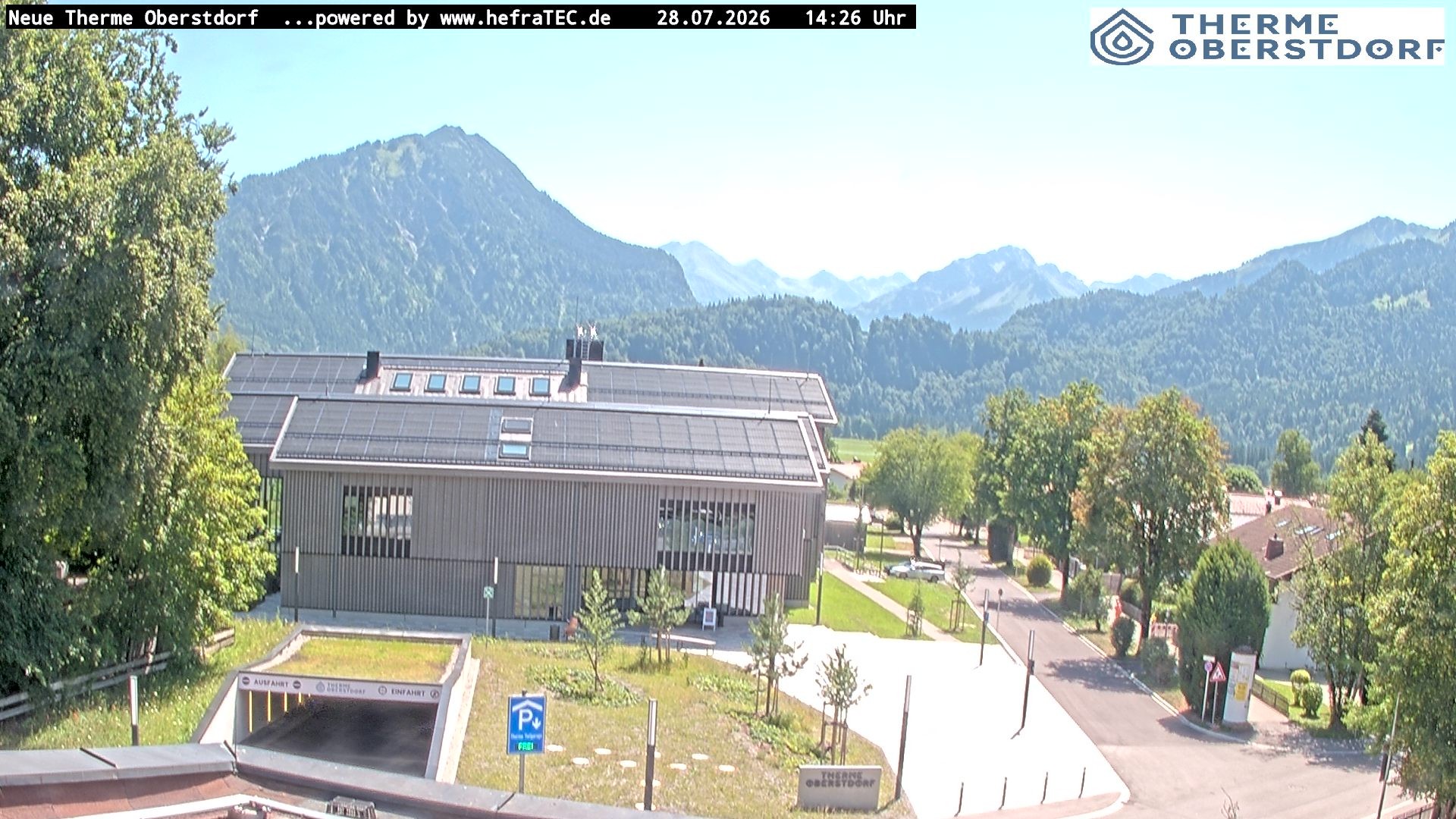 Archiv Foto Webcam Touristinformation Oberstdorf Haus