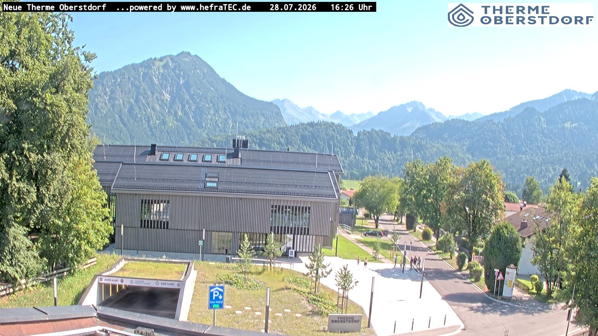 Archiv Foto Webcam Touristinformation Oberstdorf Haus