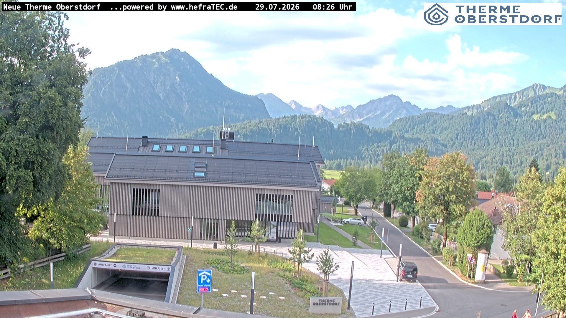 Archiv Foto Webcam Touristinformation Oberstdorf Haus