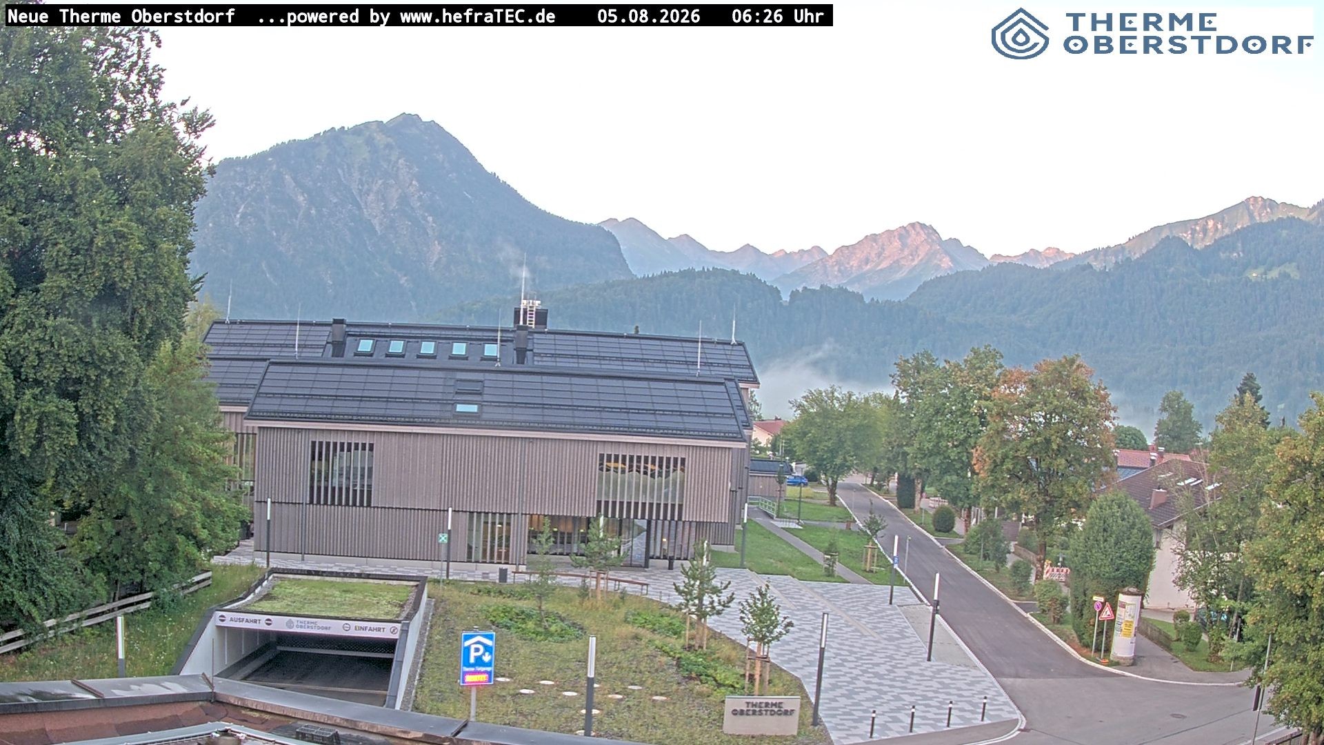 Archiv Foto Webcam Touristinformation Oberstdorf Haus