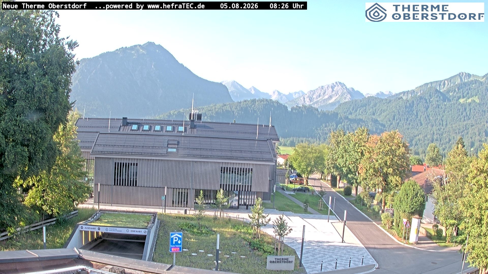 Archiv Foto Webcam Touristinformation Oberstdorf Haus