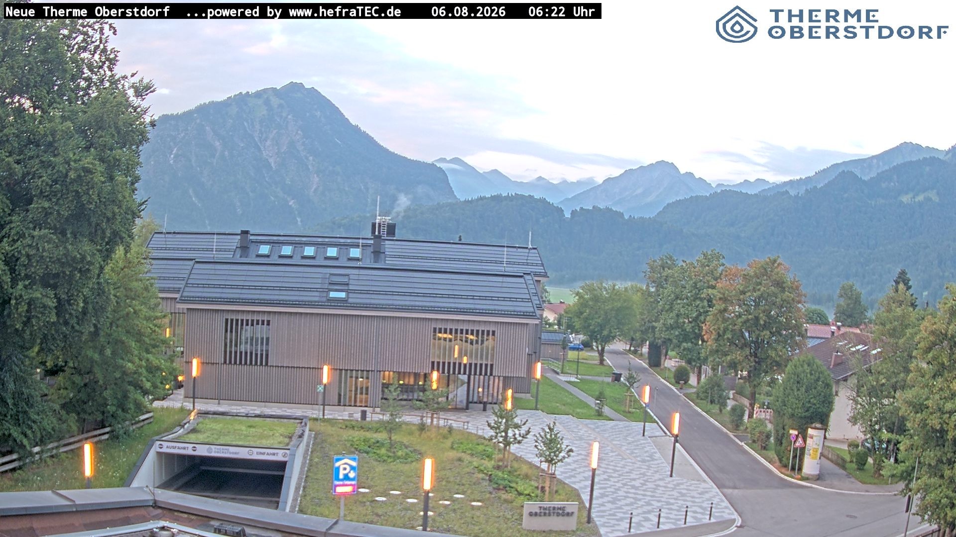 Archiv Foto Webcam Touristinformation Oberstdorf Haus