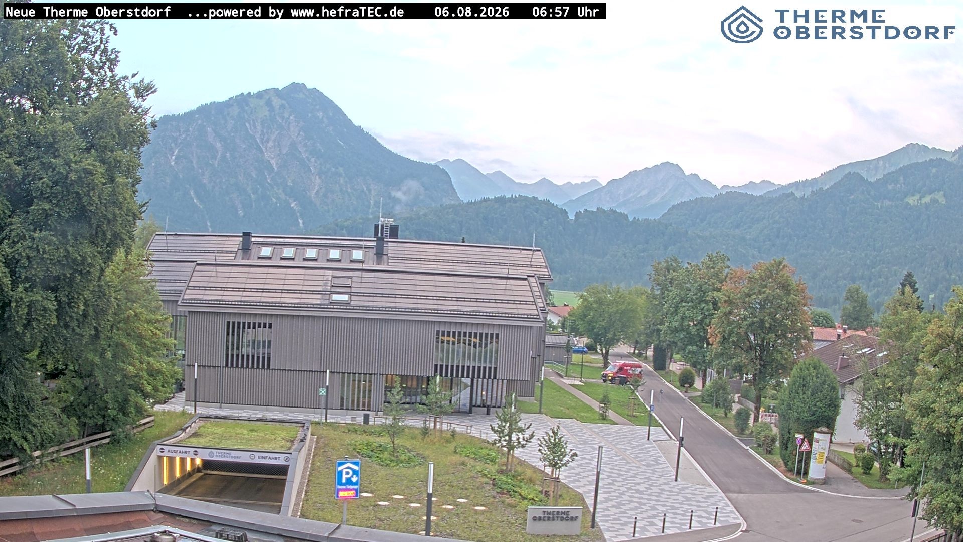 Archiv Foto Webcam Touristinformation Oberstdorf Haus
