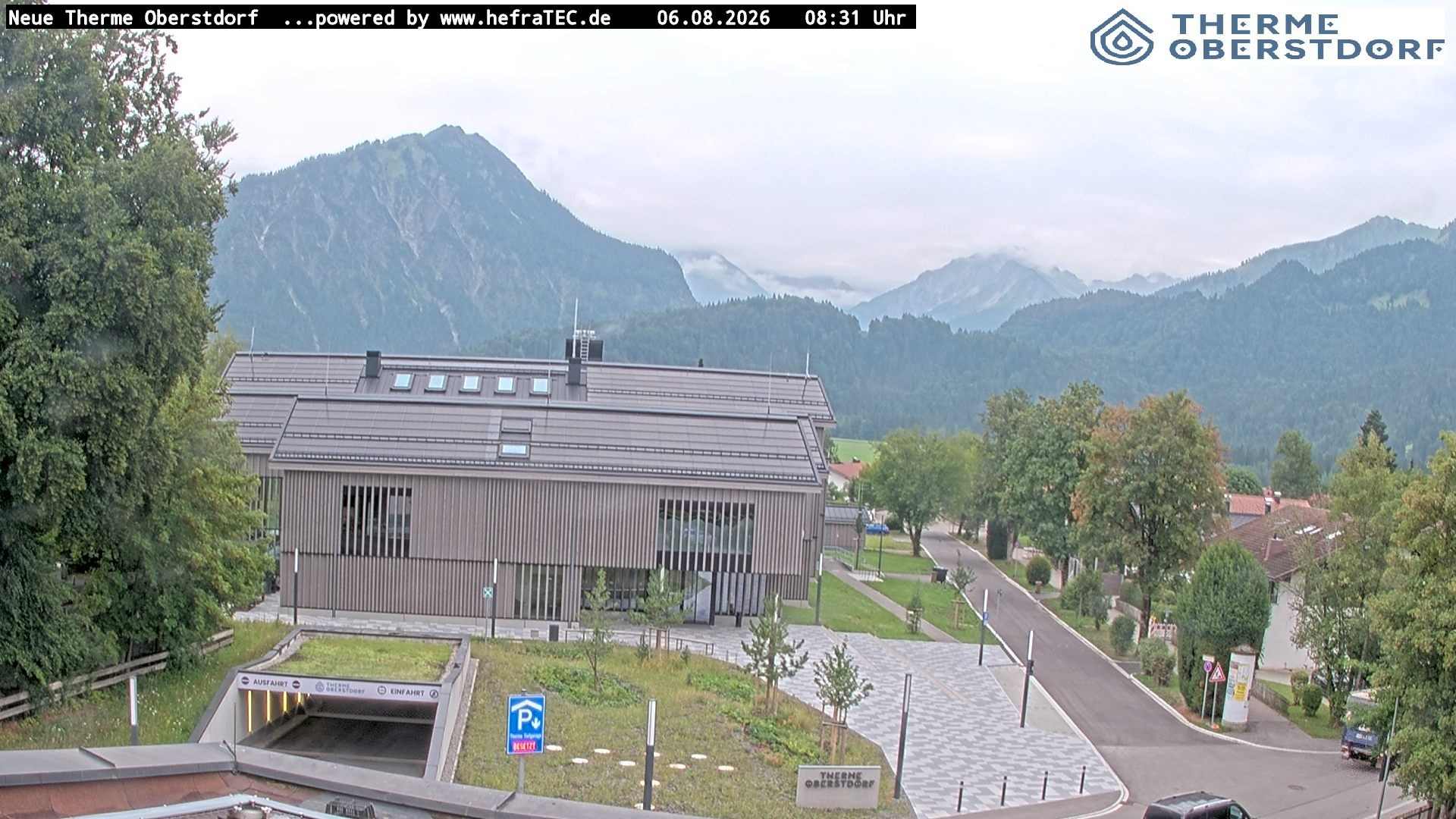 Archiv Foto Webcam Touristinformation Oberstdorf Haus