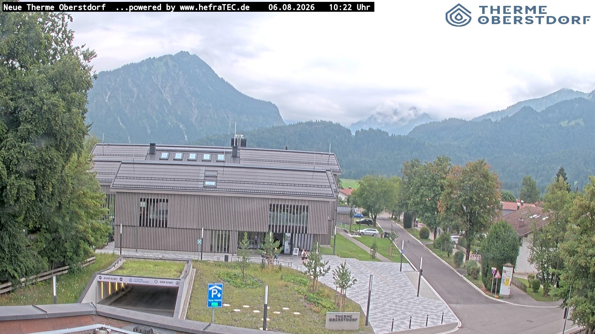 Archiv Foto Webcam Touristinformation Oberstdorf Haus